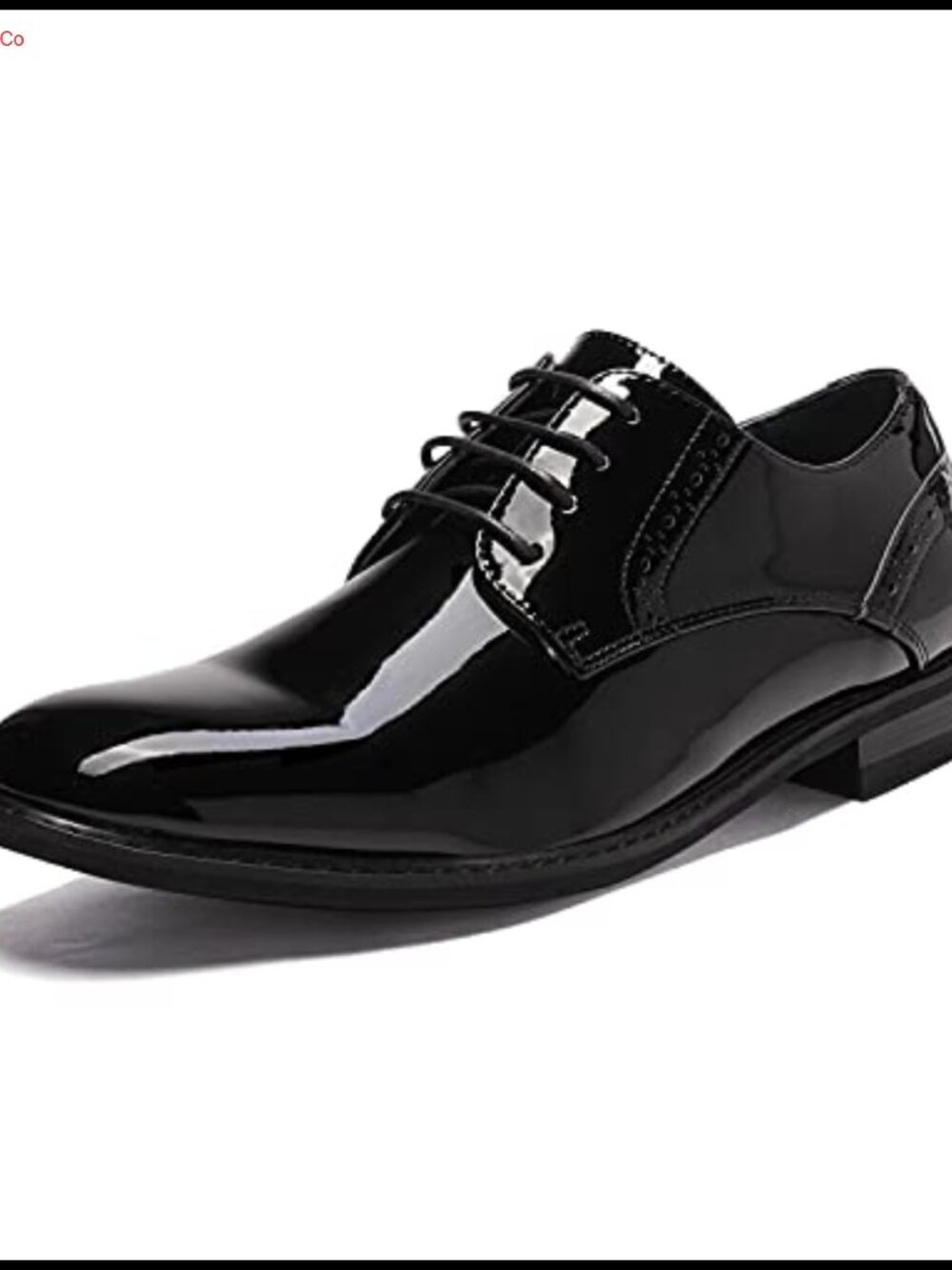 Men's Derby Dress Oxfords Faux Leather Lace-Up Comfort Shoes